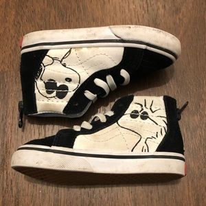 Vans Peanuts Edition baby/toddler size 6.5c